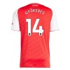 Original Fußballtrikot Arsenal Gyokeres 14 Heimtrikot 2025-26 Für Herren